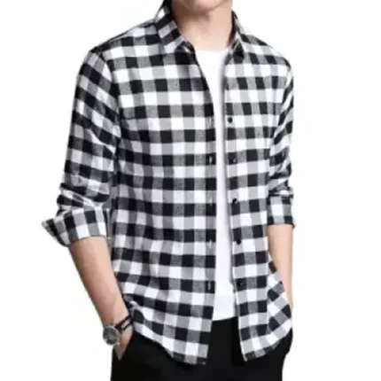 Black & White Check Shirt